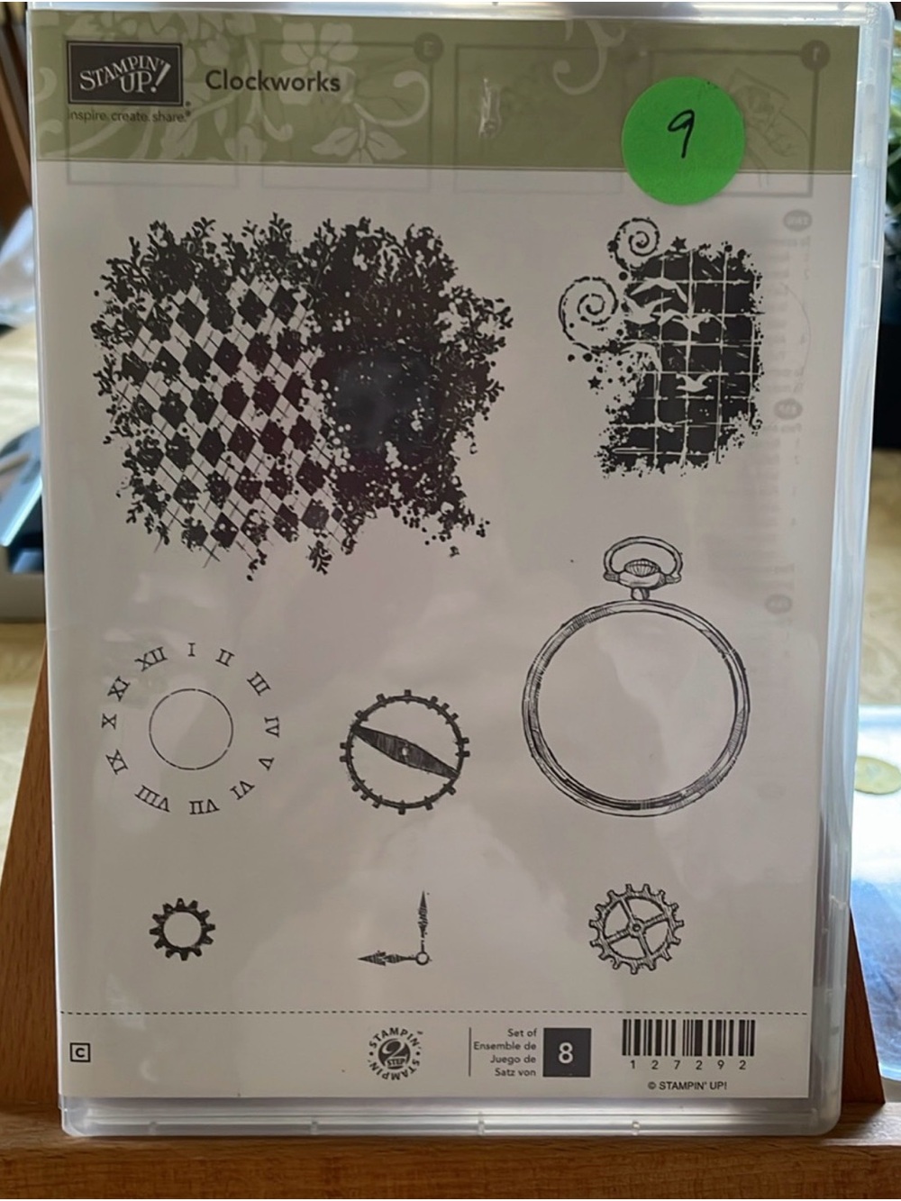Stampin' Up! Clockworks Grunge Clock & Gear Stamp Set
